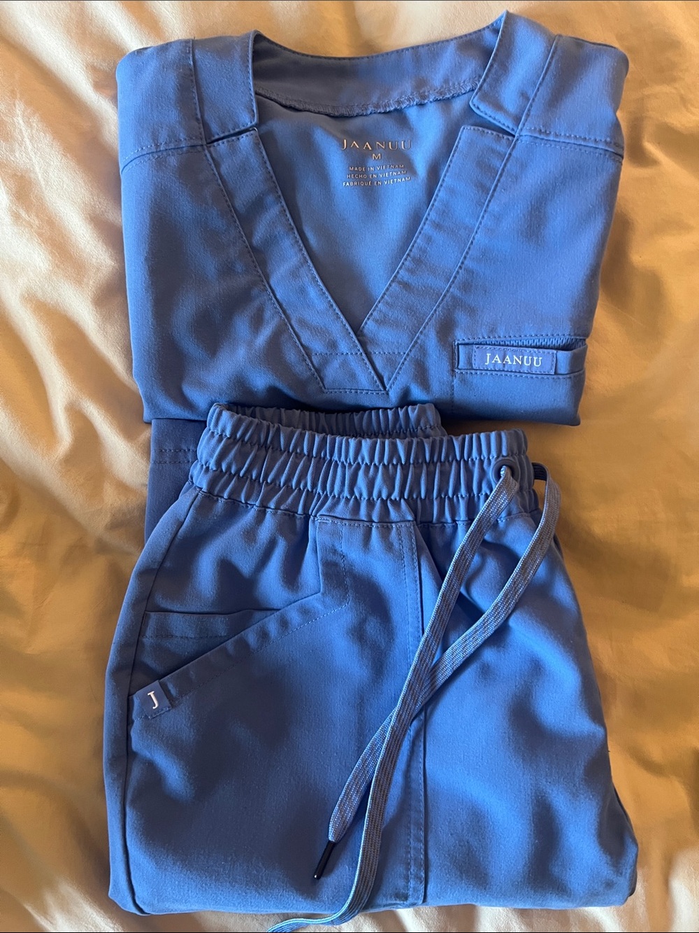 Jaanuu Women’s Blue Scrub Set